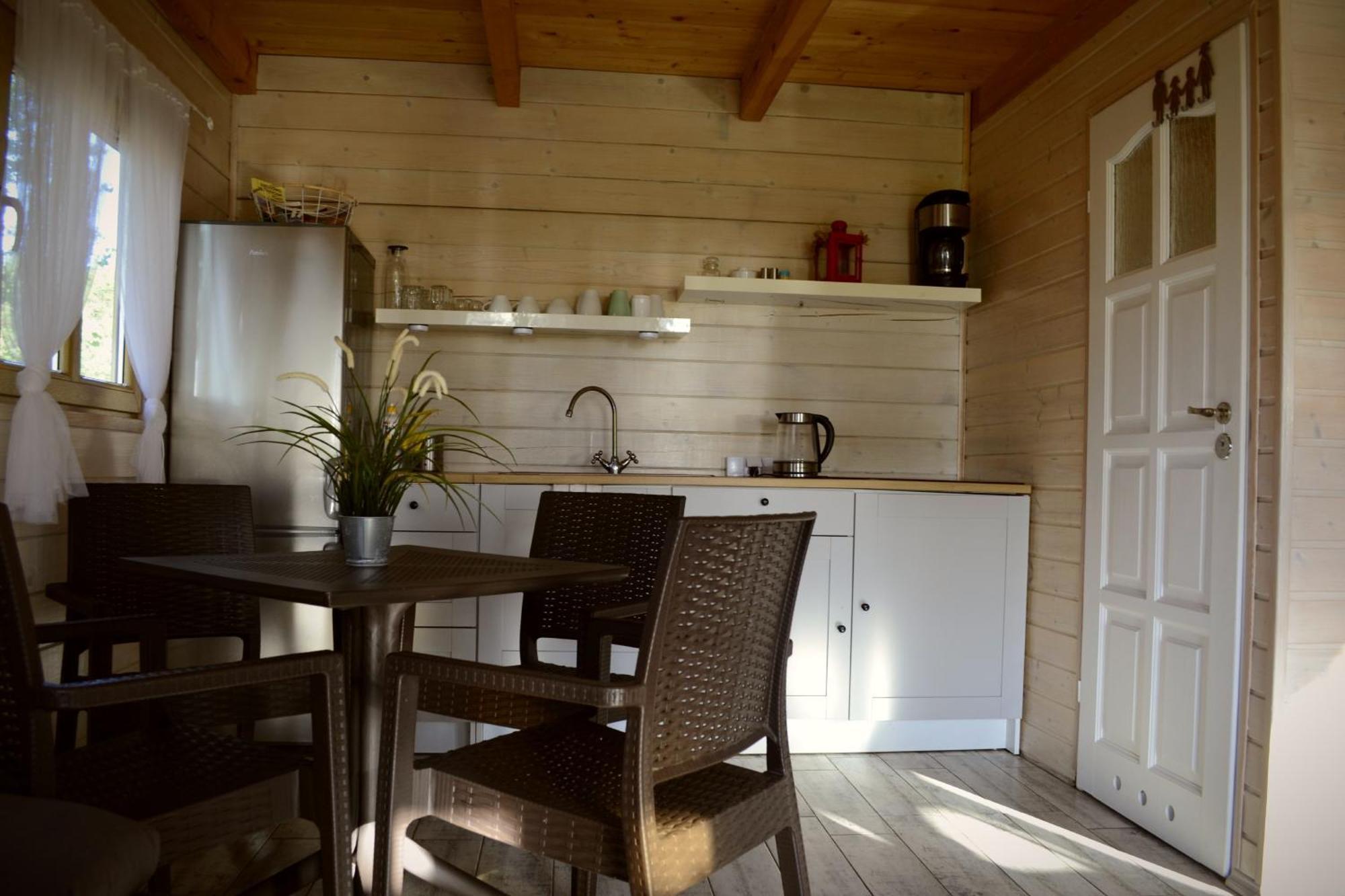 Camping Szczecinek Domy Wypoczynkowe ภายนอก รูปภาพ
