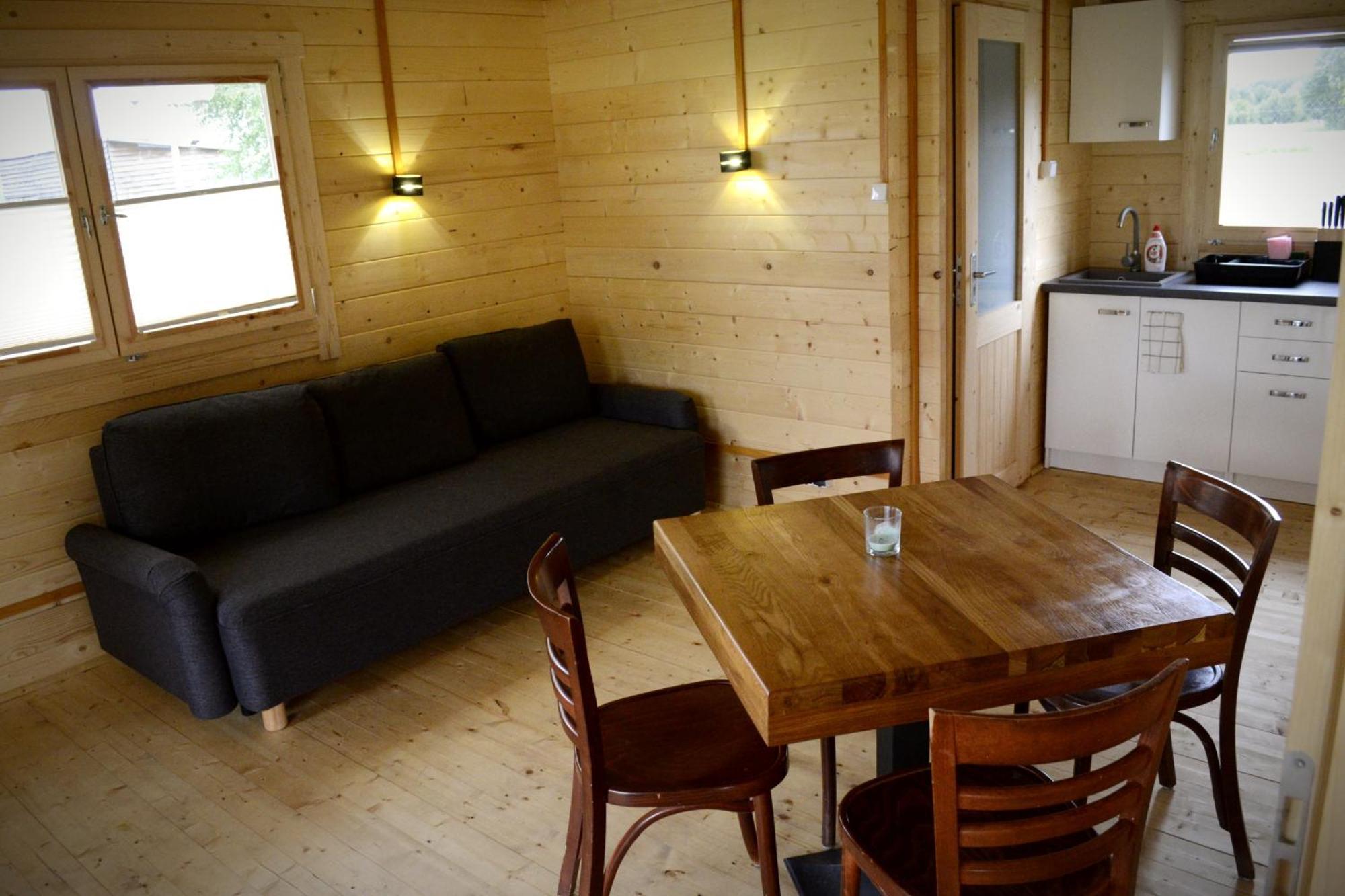 Camping Szczecinek Domy Wypoczynkowe ภายนอก รูปภาพ